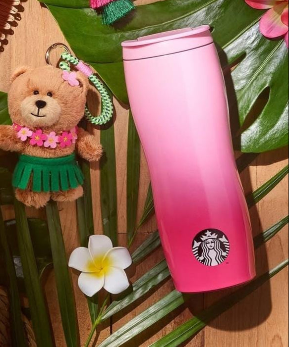 Termo de Acero Inoxidable Rosa Concord Starbucks Corea Summer 2 2025