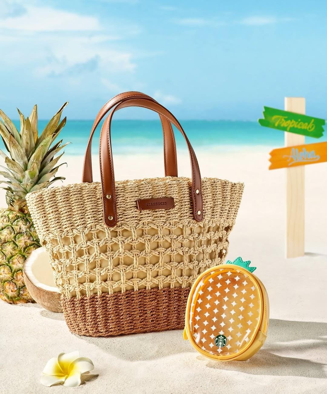 Bolsa de Piña Starbucks Corea Summer 2 2025