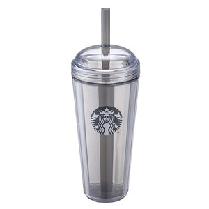 Vaso de Acrílico con Popote Taiwan Starbucks 2025 Ocean Siren series 24oz