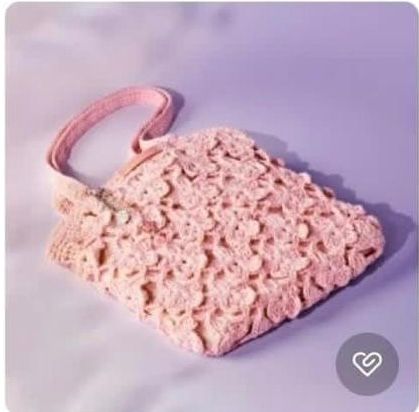 Bolsa de punto con flores florecientes Starbucks Corea Sakura 2026 – Edición Limitada Cherry Blossom