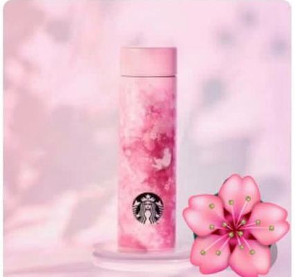 Termo de Acero Inoxidable Blooming Mocha de 444 ml Starbucks Corea Sakura 2026 Slim Rosa – Edición Limitada Cherry Blossom