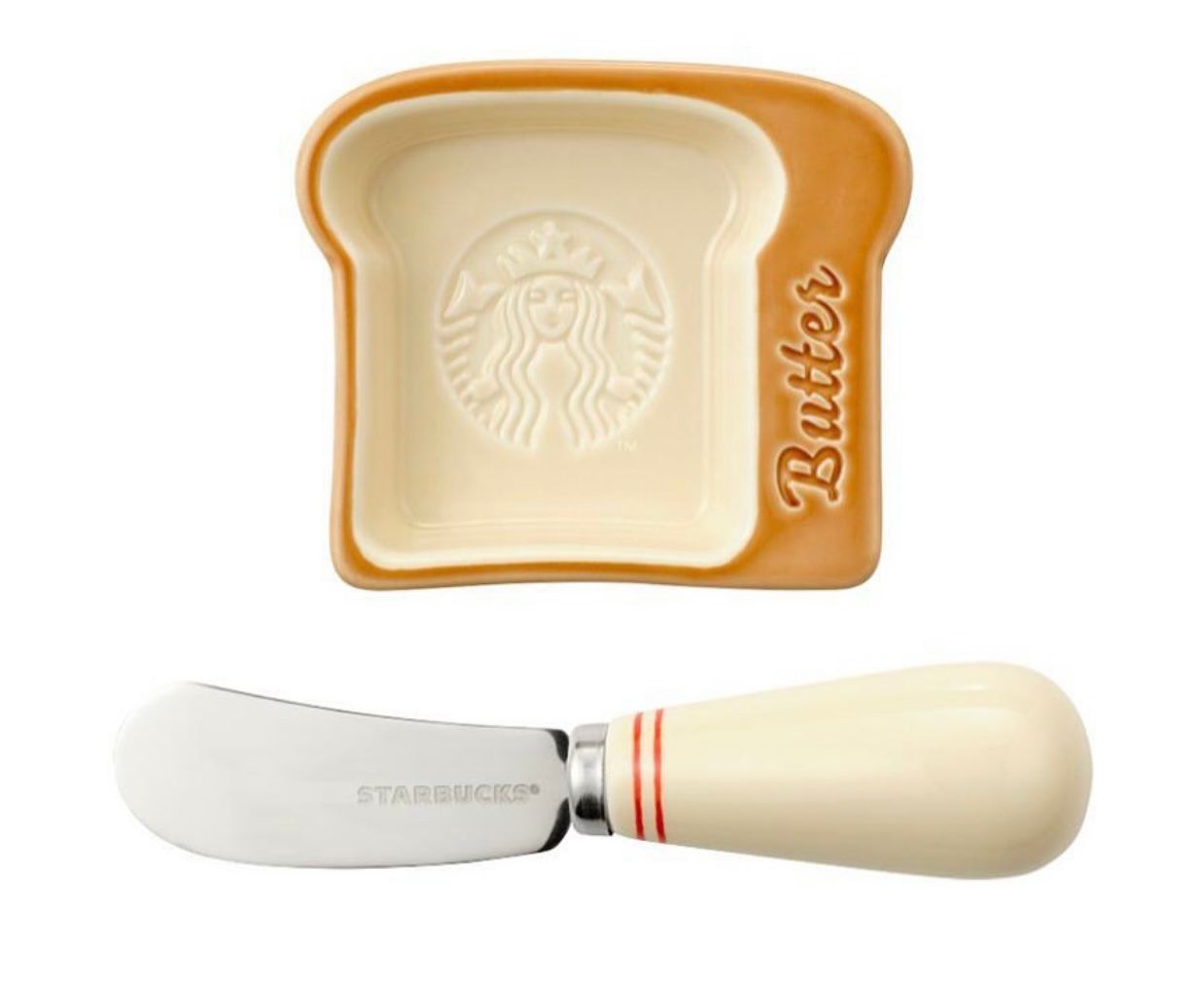 Butter Bowl and Knife Set Grocery Market Korea 2025