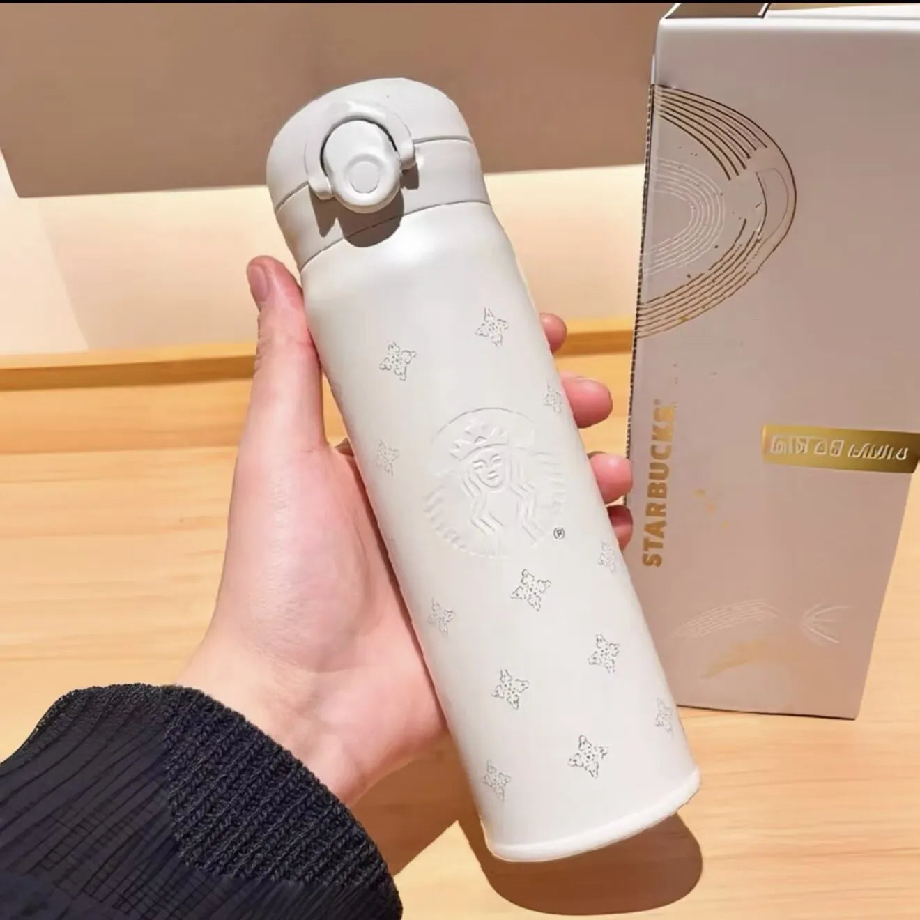 Starbucks 2026 China Star Luck White Siren Logo 17oz SS Tumbler