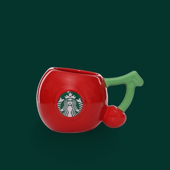 Taza de cerámica 10oz Red Sweet Cherries