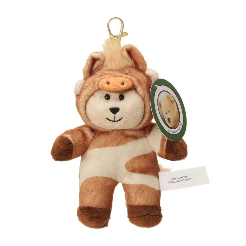 Llavero de peluche Bearista con disfraz de caballo, Año del Caballo de Taiwán 2026