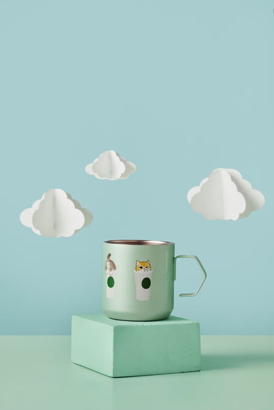 Steel mug Mofusand x Starbucks 2025