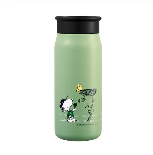 Termo acero inoxidabe verde PEANUTS X Starbucks 355 ml