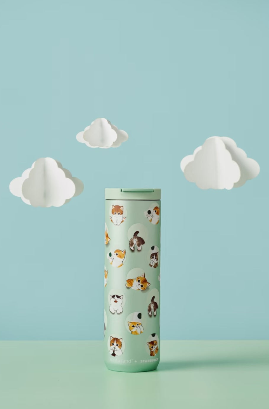 Termo Tumbler acero Mofusand x Starbucks 2025