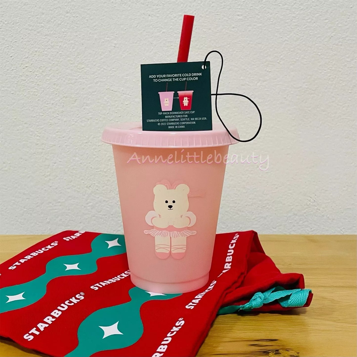 Reusable Bailarina Tailandia Grande Starbucks