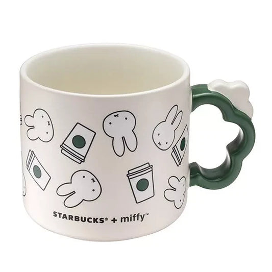 Taza de Ceramica Starbucks Taiwan 2025 Miffy series  414ml