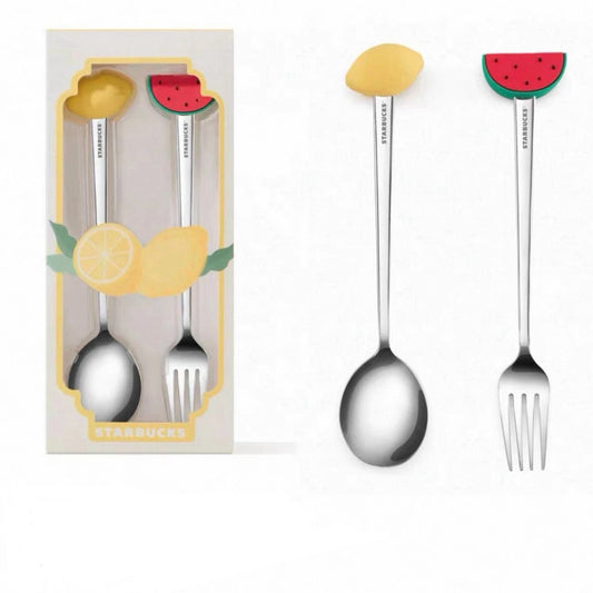 Juego de Cubiertos Starbucks China 2025 Fruit Romance series