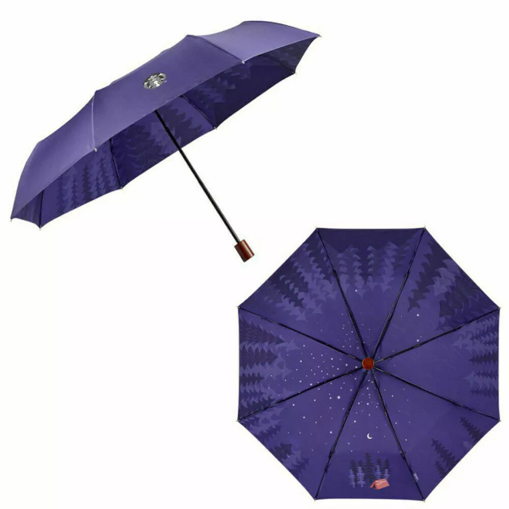 Paraguas Corea Morado 2021 Verano Lives Tiktok