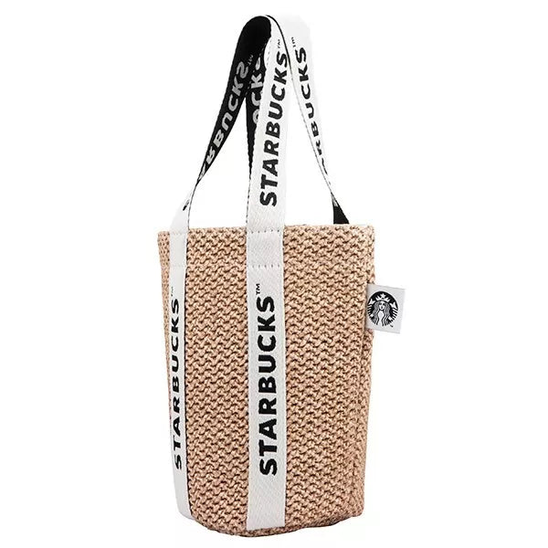 Starbucks Taiwan bolso tejido para botella de agua, vaso