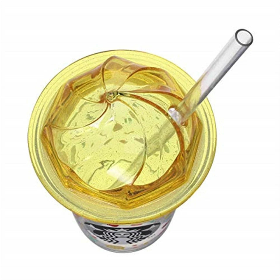 Vaso Vidrio Japon Crema Batida Resistente al Calor Whip Lid Heat-Resistant Glass Cap Happy 355ml Lives Tiktok