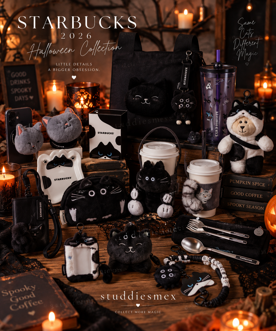 🐈‍⬛✨ Starbucks Taiwan Halloween 2026 — Black Cat Collection