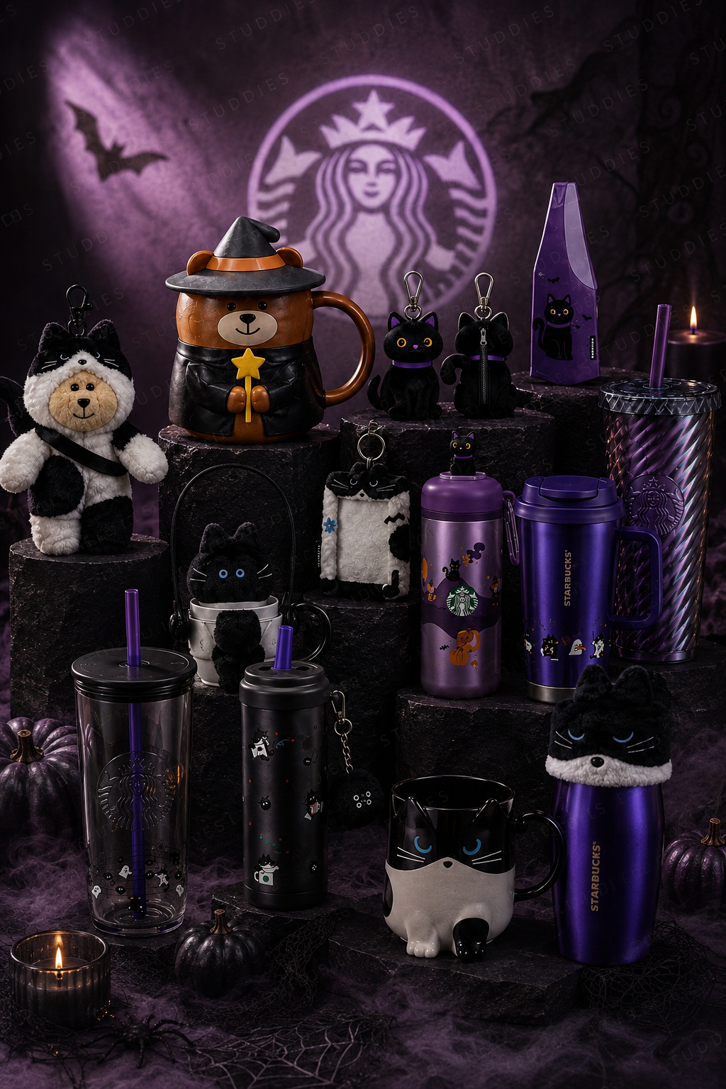 🎃 Starbucks Halloween Tailandia 2026 🐈‍⬛💜