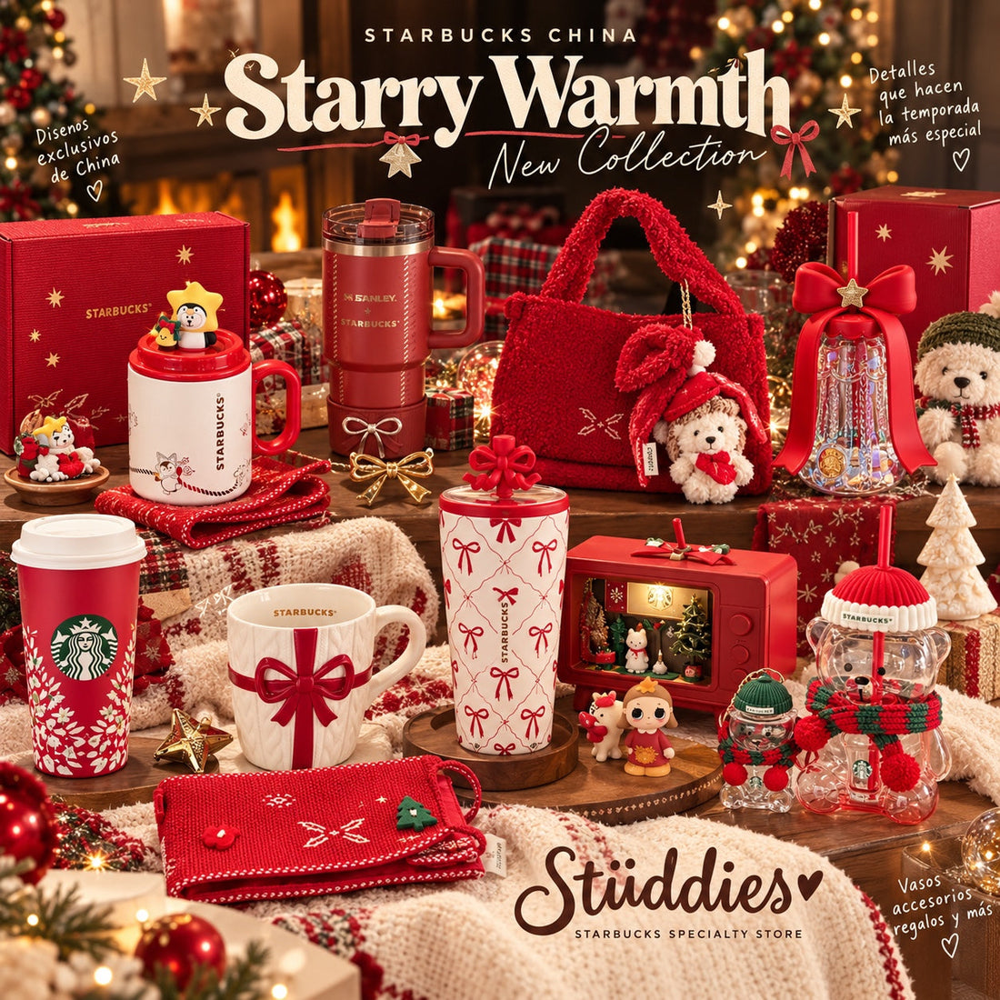 Starbucks China Christmas 2026 | Starry Warmth