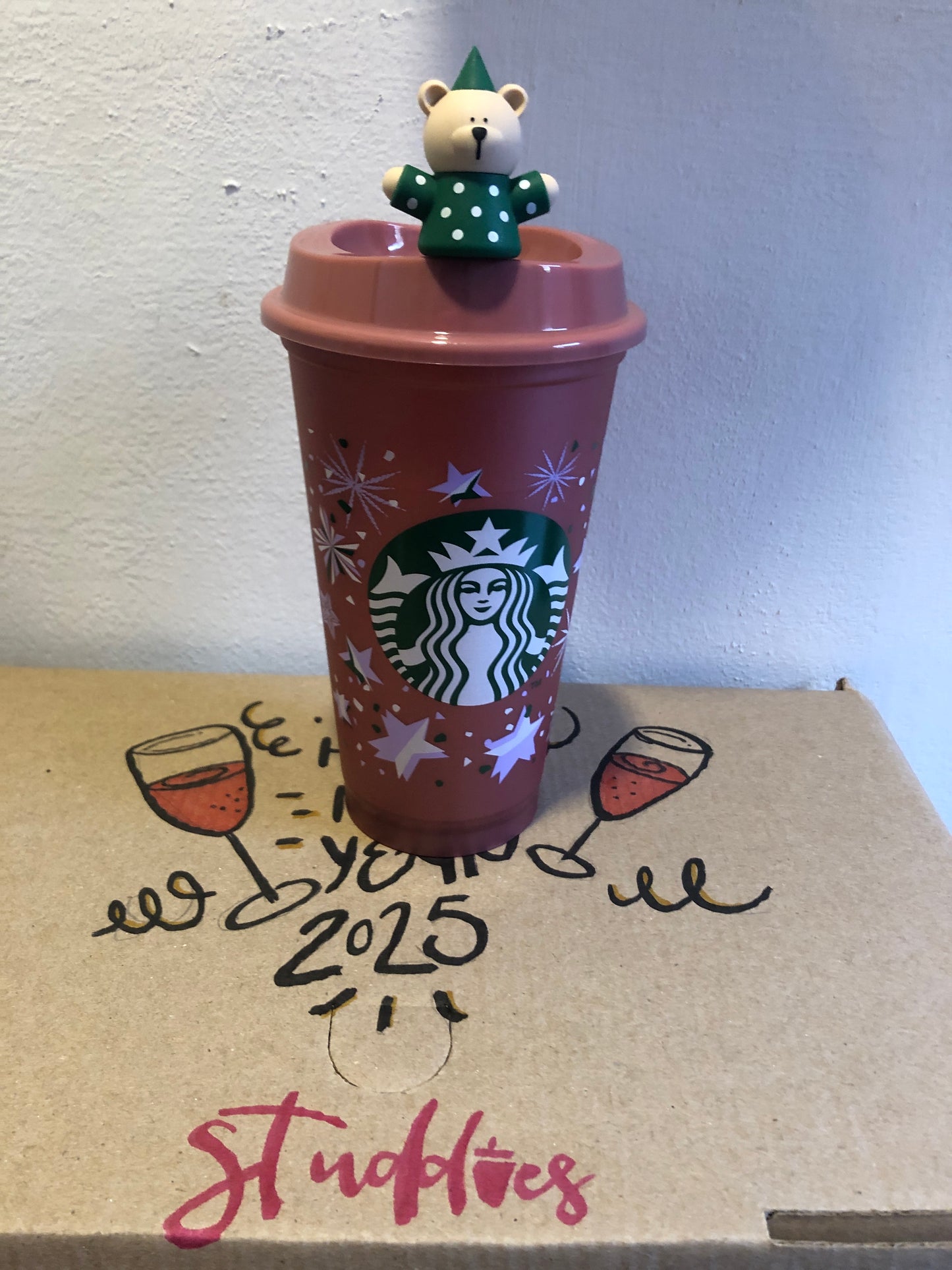 Reusable estrellas Japón con stupper