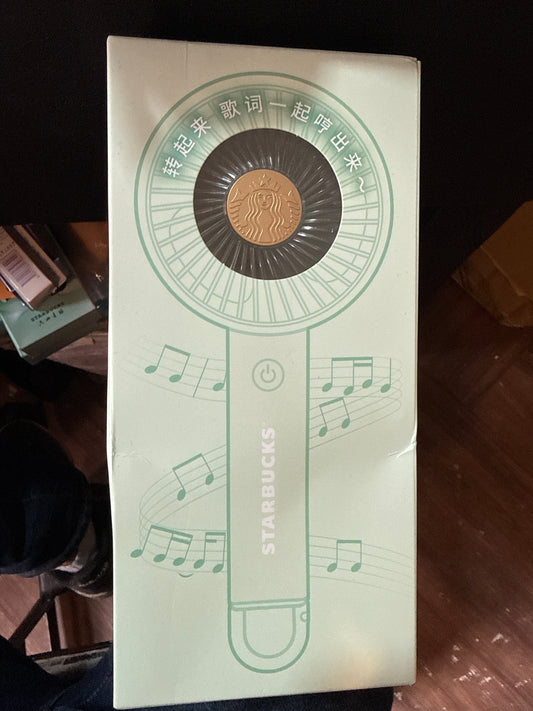Ventilador Jay Chou de Starbucks
