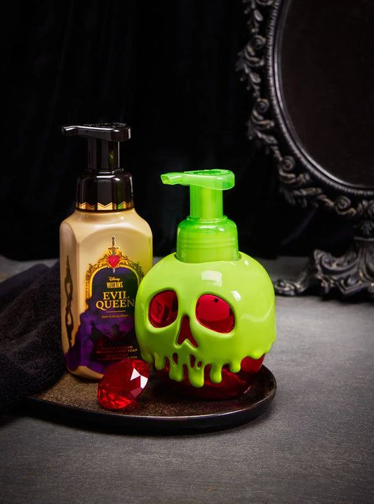 Dispensador de Jabon Evil Queen Poison Apple Gentle & Clean Foaming Hand Soap Dispenser