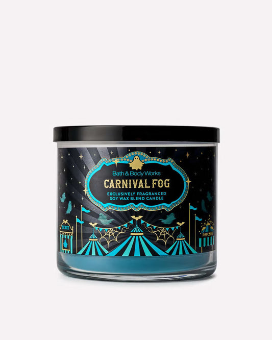 Vela de 3 mechas Carnival Fog BBW 2026