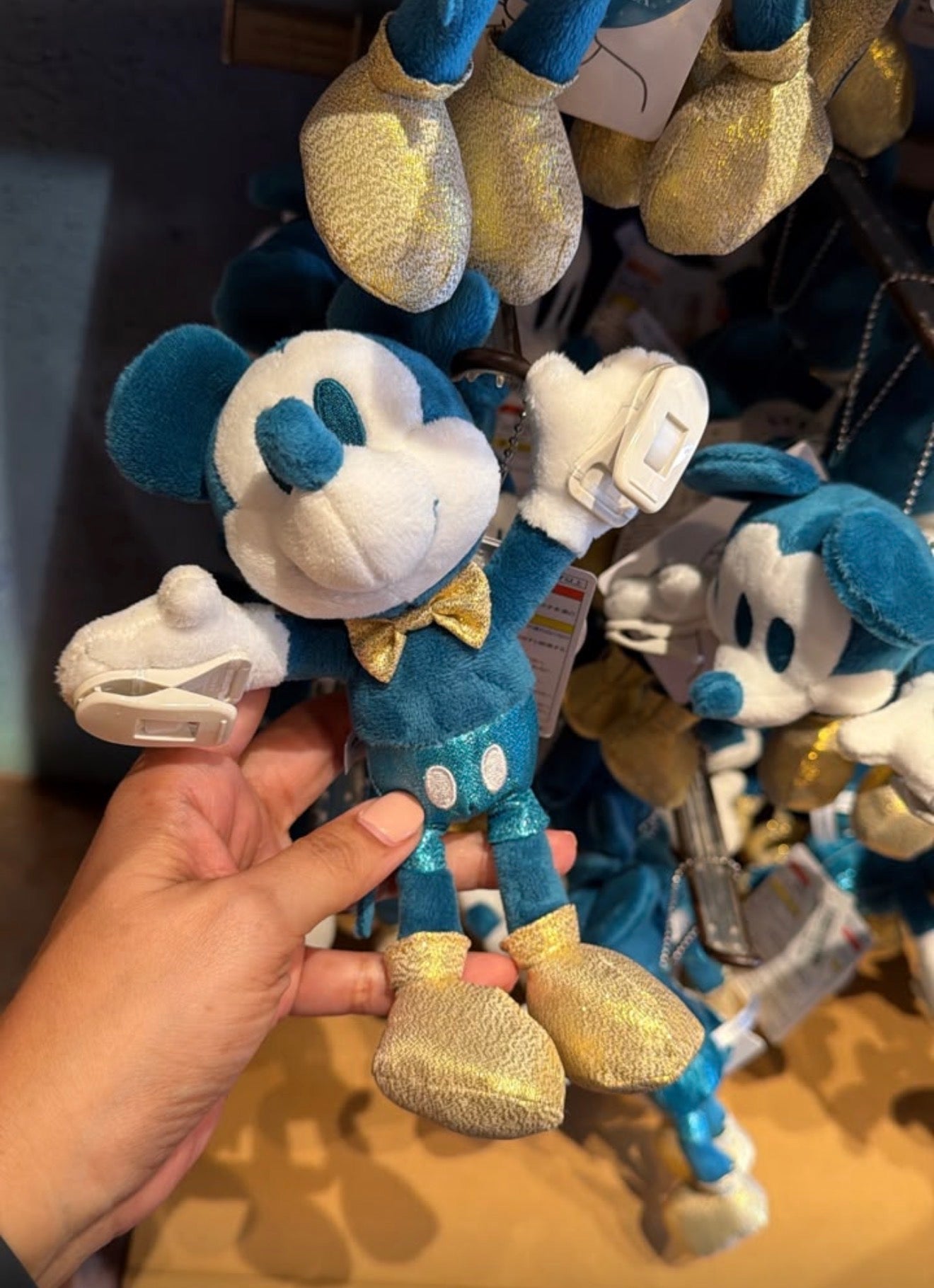 Mickey azul Disneyland Tokio