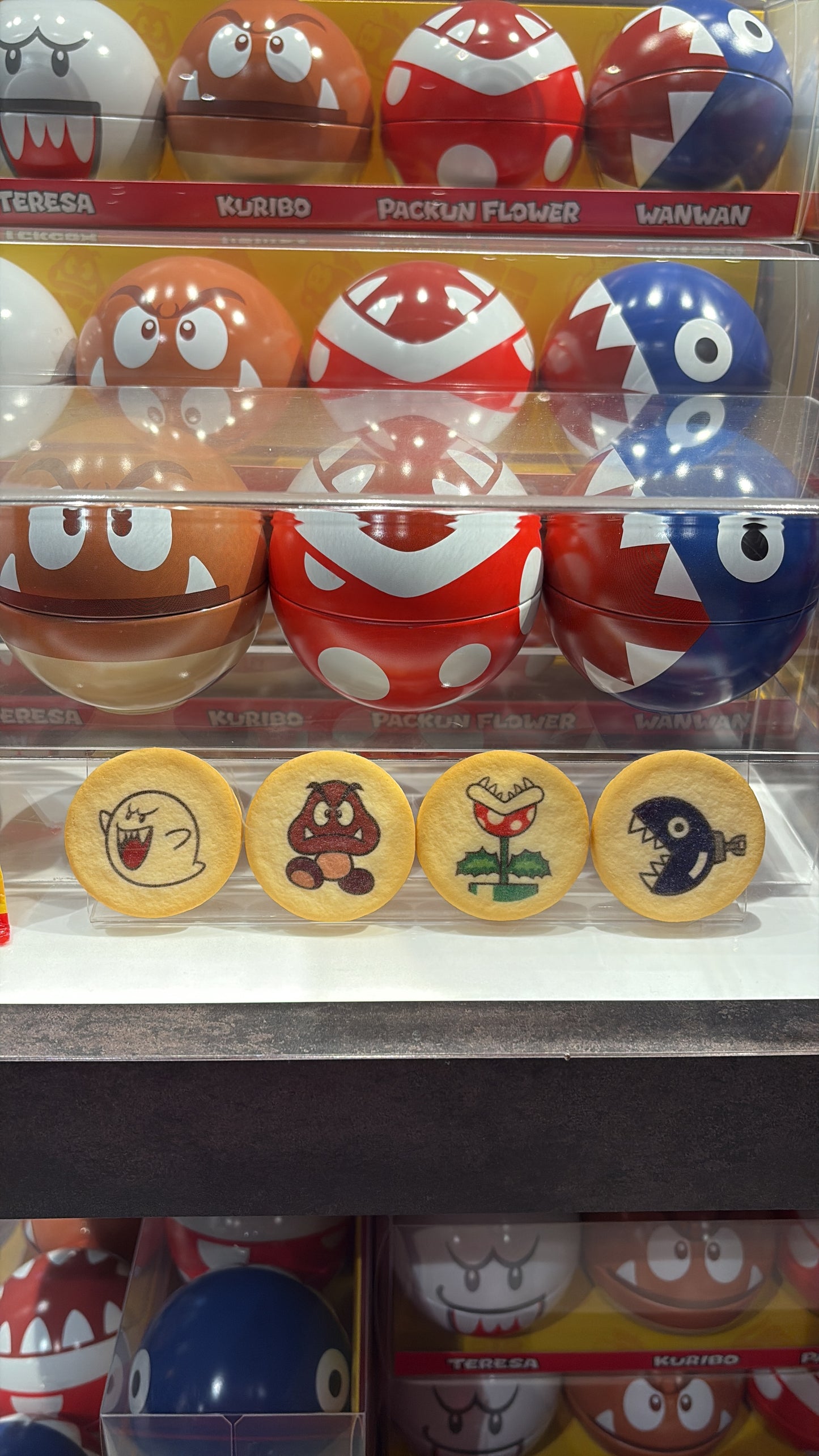 Esferas con galletas Mario