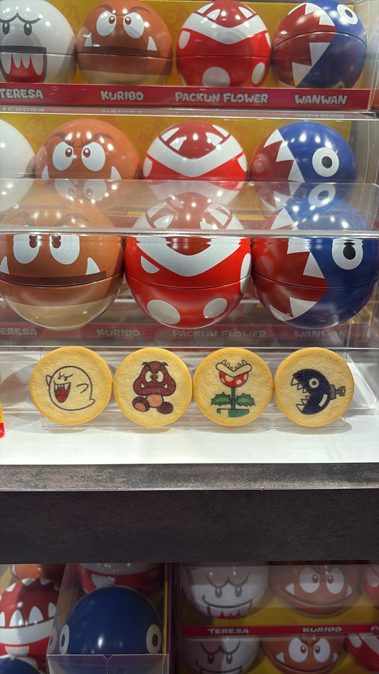 Esferas con galletas Mario
