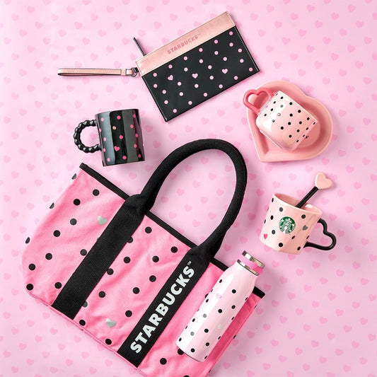 Wristlet Polka hearts