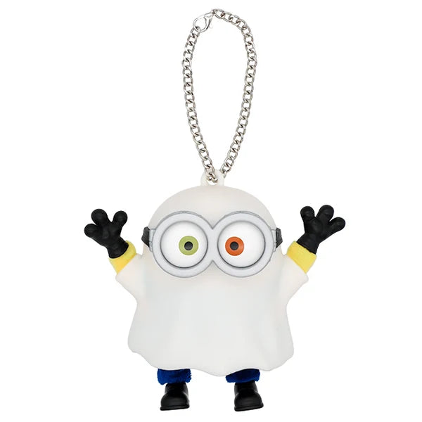 Universal Studios Japan | Minion Ghost Plush Keychain