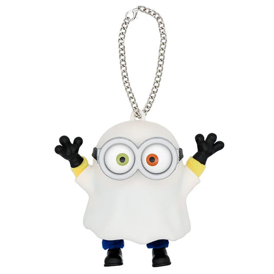 Universal Studios Japan | Minion Ghost Plush Keychain
