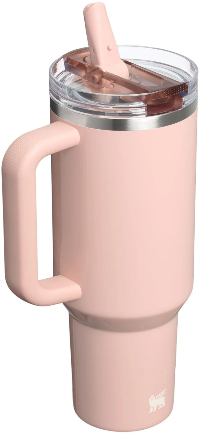Termo Stanley 40 oz. Peach Whip Gloss Quencher ProTour Flip Straw Tumbler - Oasis Collection