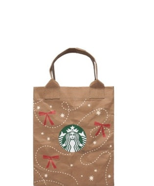 Starbucks Japan Holiday 2026 Craft Paper Shopper S