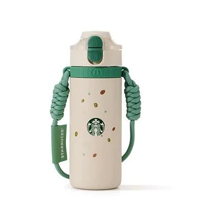 Termo de Acero Inoxidable Starbucks China 2024 Christmas Cute Pet Series 465ml