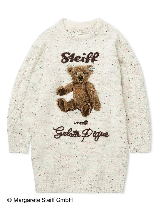 Vestido Powdery Knit Steiff x Gelato Pique – Edición Especial “55PB” 2025