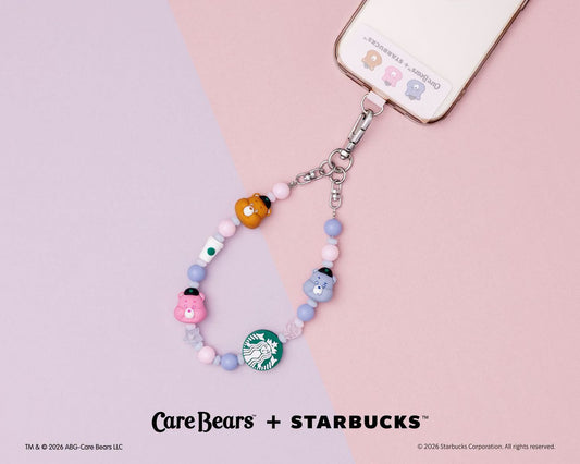Starbucks x Care Bears 2026 | Phone Wrist Strap Charm 🧸🌈