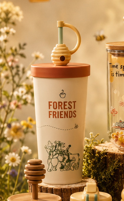 Tumbler Starbucks x Winnie Pooh