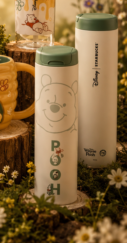 Termo Winnie Pooh x Starbucks