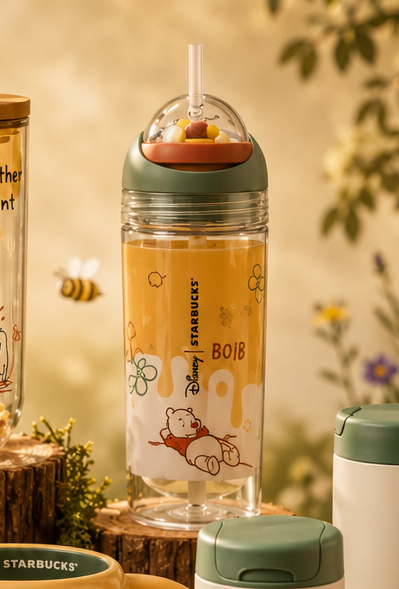 Domo Starbucks x Winnie Pooh