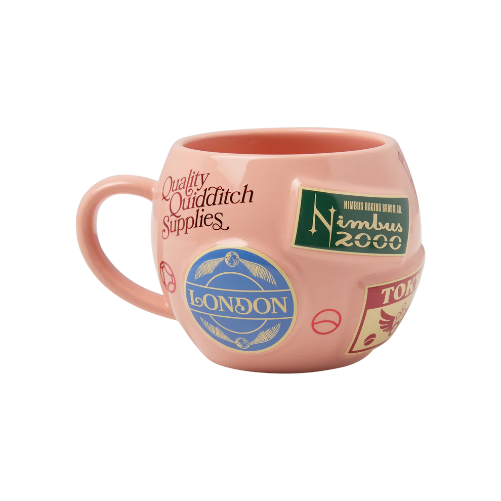 Taza con la ubicación de artículos de Quidditch de calidad Harry Potter Shop