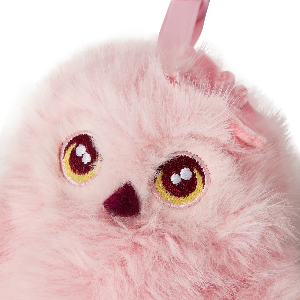 Llavero de peluche de búho Sakura con clip Harry Potter Harajuku