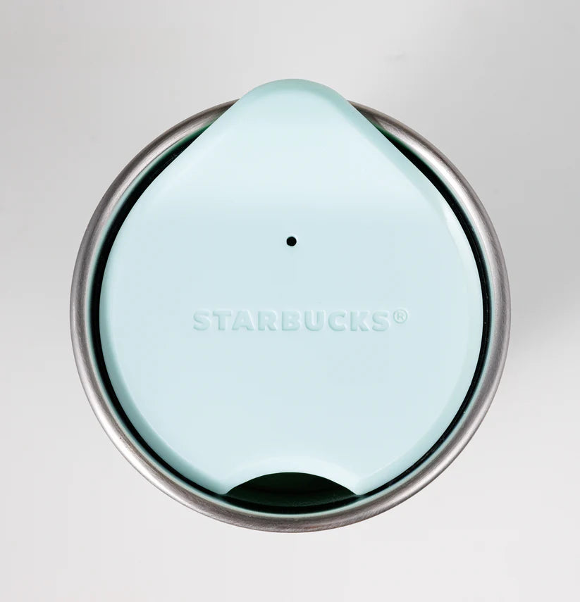 Vaso de acero inoxidable azul  pastel de 16 oz Starbucks Hong Kong