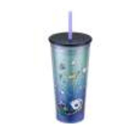 Serie de Halloween de Starbucks Taiwán 2025 (parte 1): Vaso de plástico con pajita