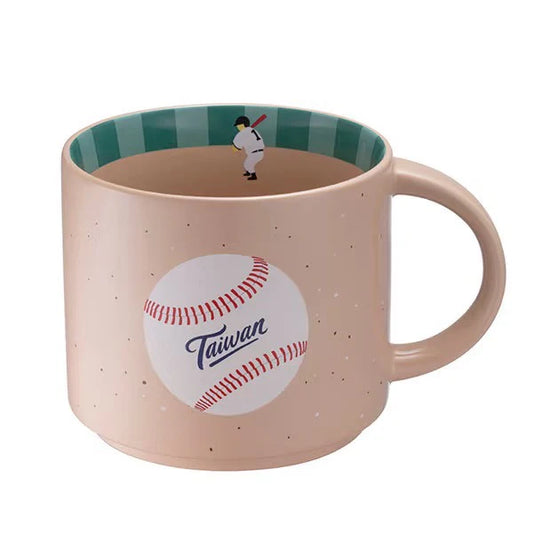 Taza de Ceramica Starbucks Taiwan 2026 Baseball Series 414ml