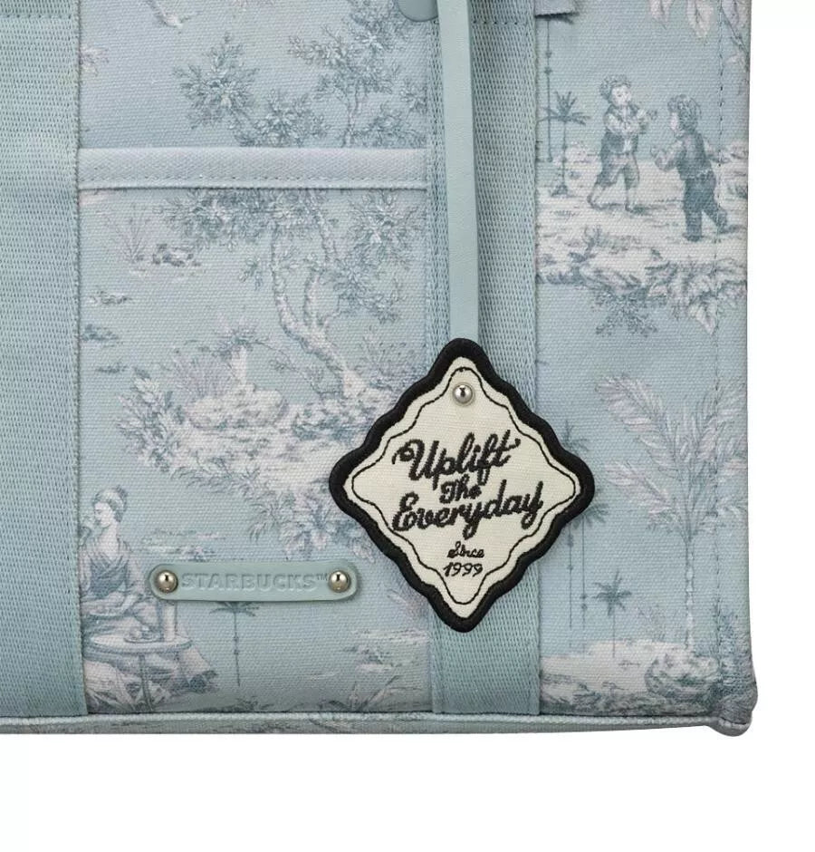 Starbucks Korea 2024 French Summer Picnic Tote Bag / Limited Edition