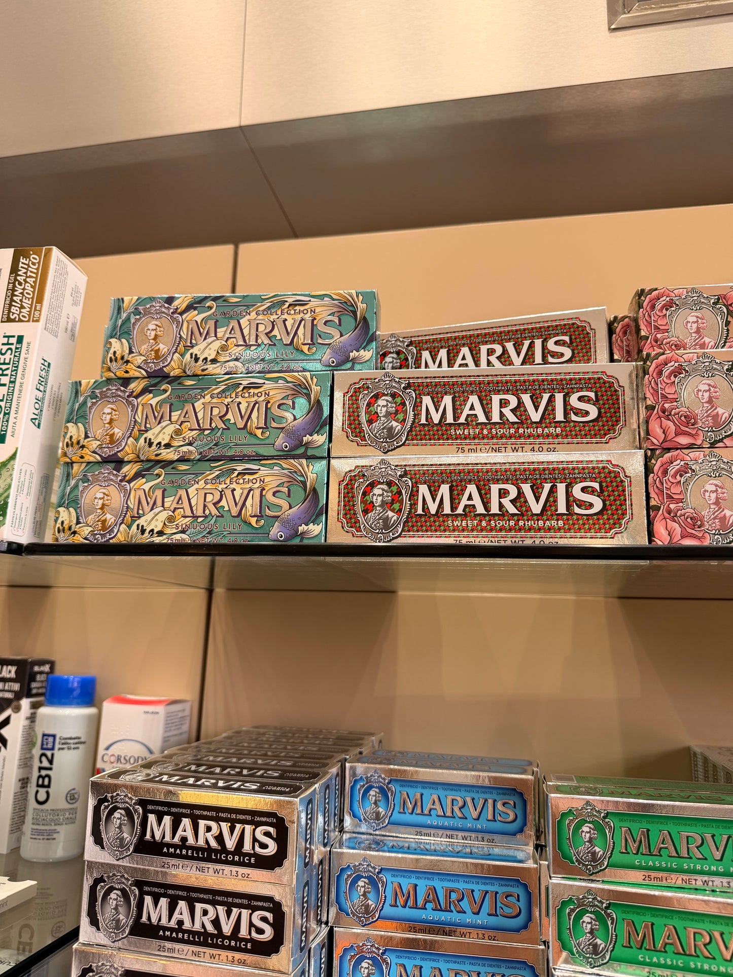 Marvis pasta dental