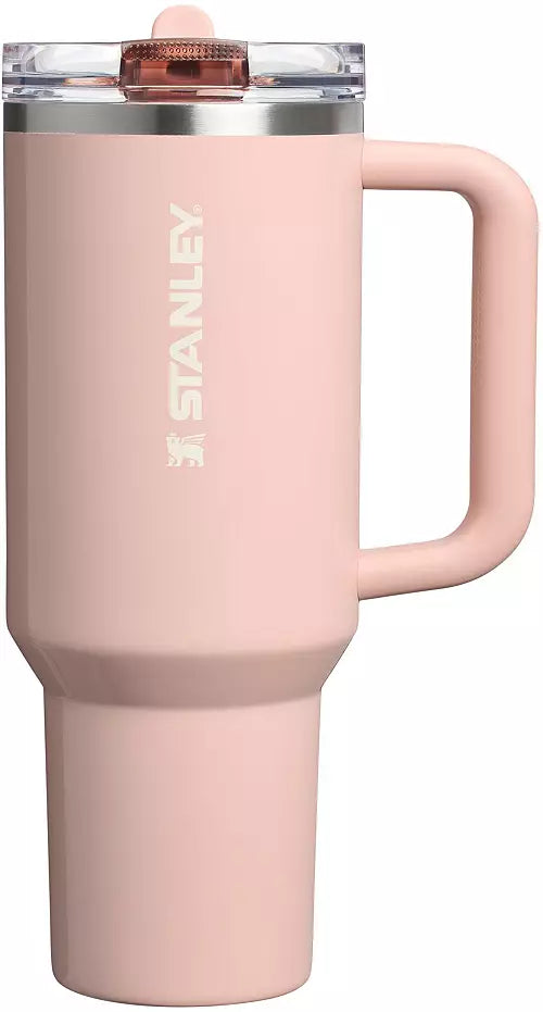 Termo Stanley 40 oz. Peach Whip Gloss Quencher ProTour Flip Straw Tumbler - Oasis Collection