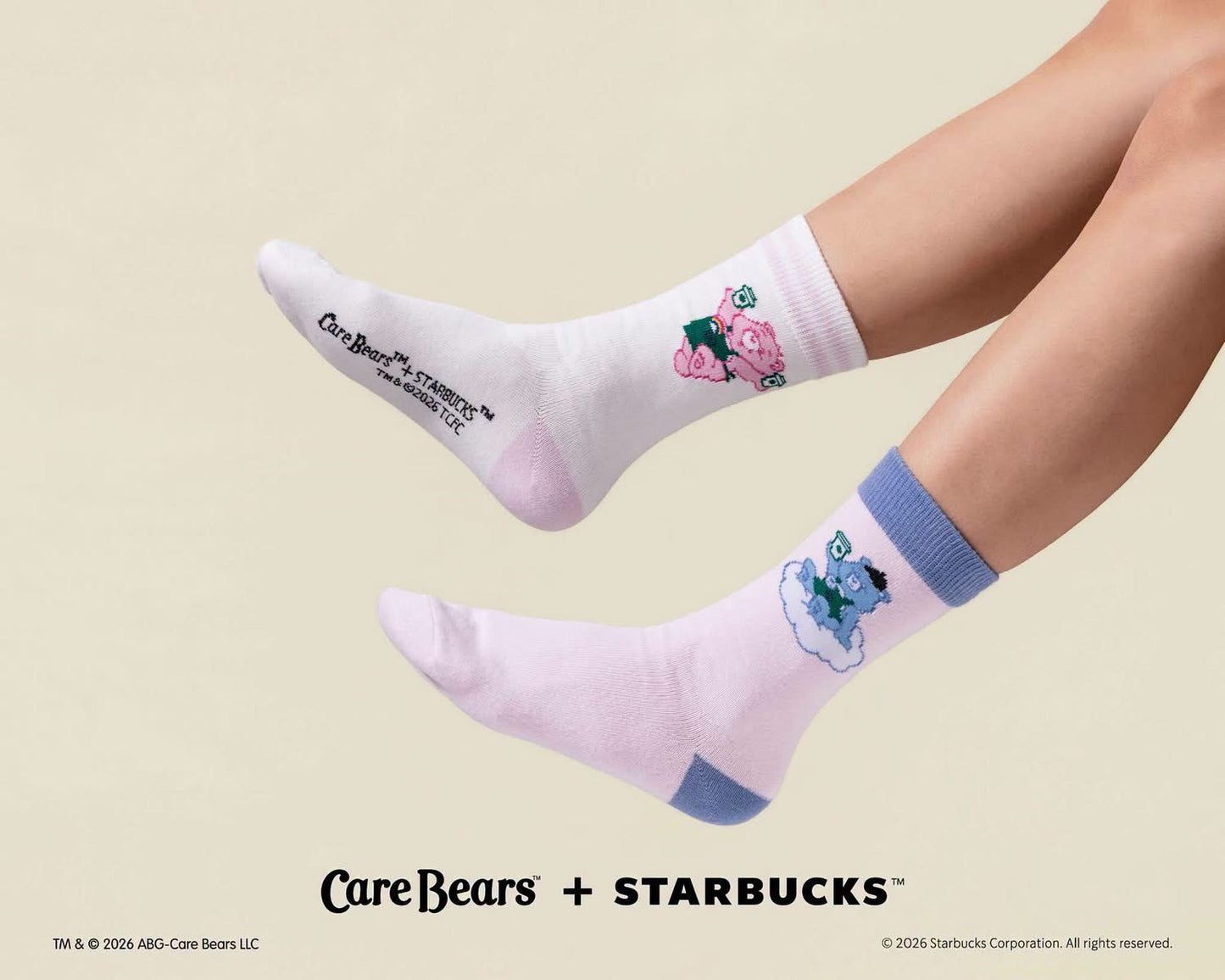 Starbucks x Care Bears 2026 | Colorful Socks Set 🧸🌈
