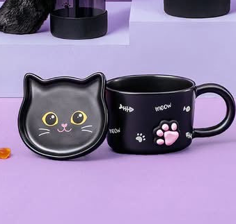 Starbucks Taiwan Autumn 2026 | Night Eyes Black Cat Glow-in-the-Dark Mug Set 355 ml 🐈‍⬛🌙
