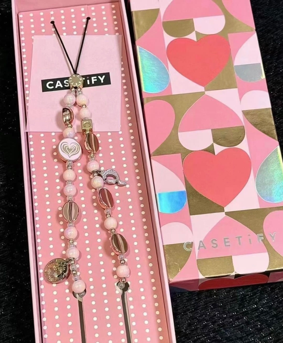 Charm para celular Starbucks + Casetify